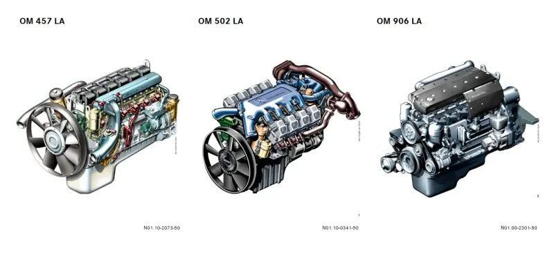 Mercedes-Benz Manual de Mecánica de los Motores Mercedes Benz OM457, OM502 y OM906