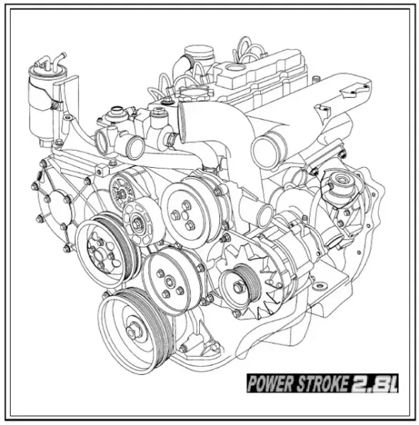 Ford Manual de Mecánica para Motores Ford Power Stroke de 2.8L Diesel